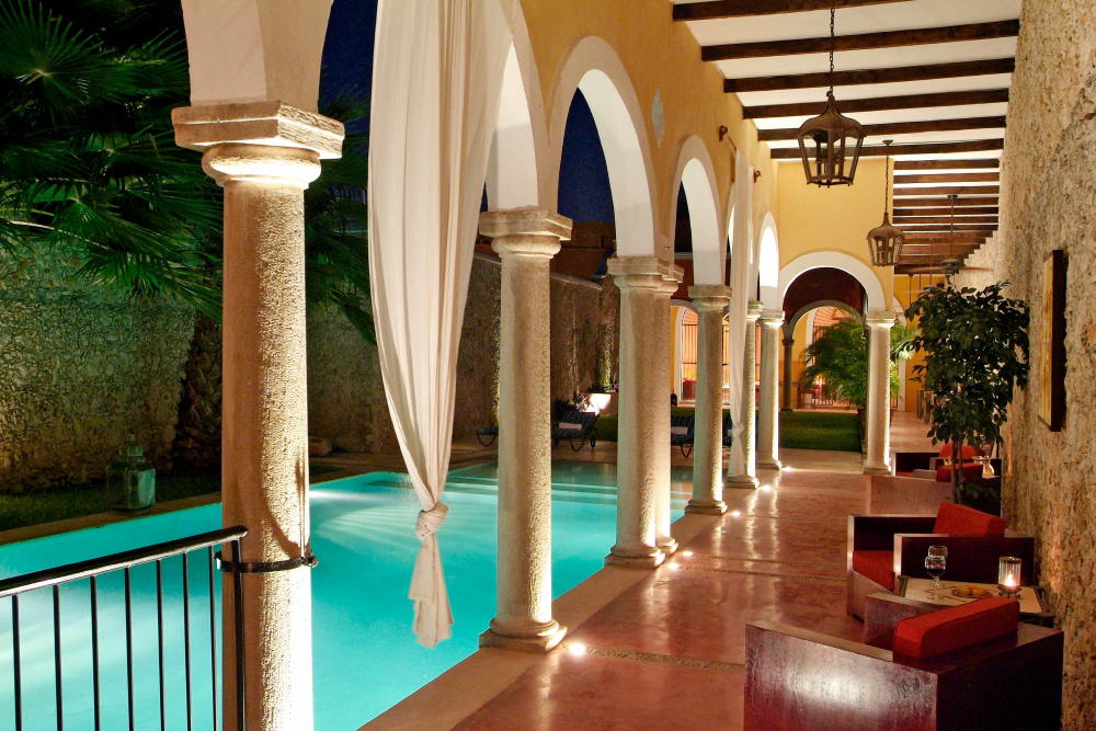Courtyard detail