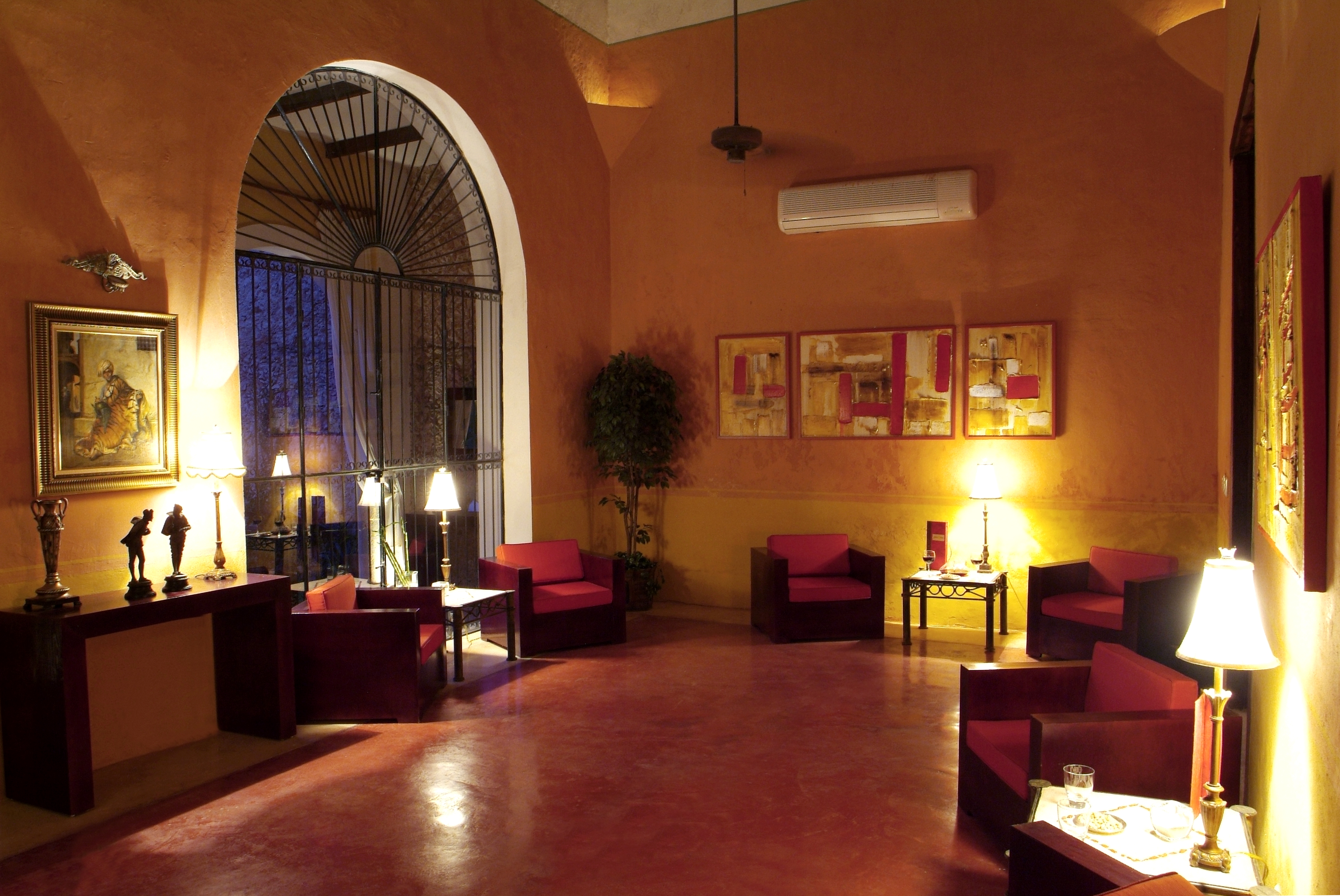 Evening lounge, Hotel Hacienda Mérida